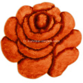 Tapis 3D de fleurs douces et soies